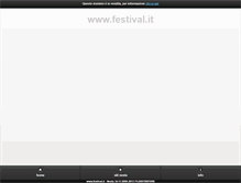 Tablet Screenshot of festival.it