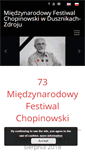 Mobile Screenshot of festival.pl