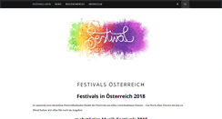 Desktop Screenshot of festival.co.at